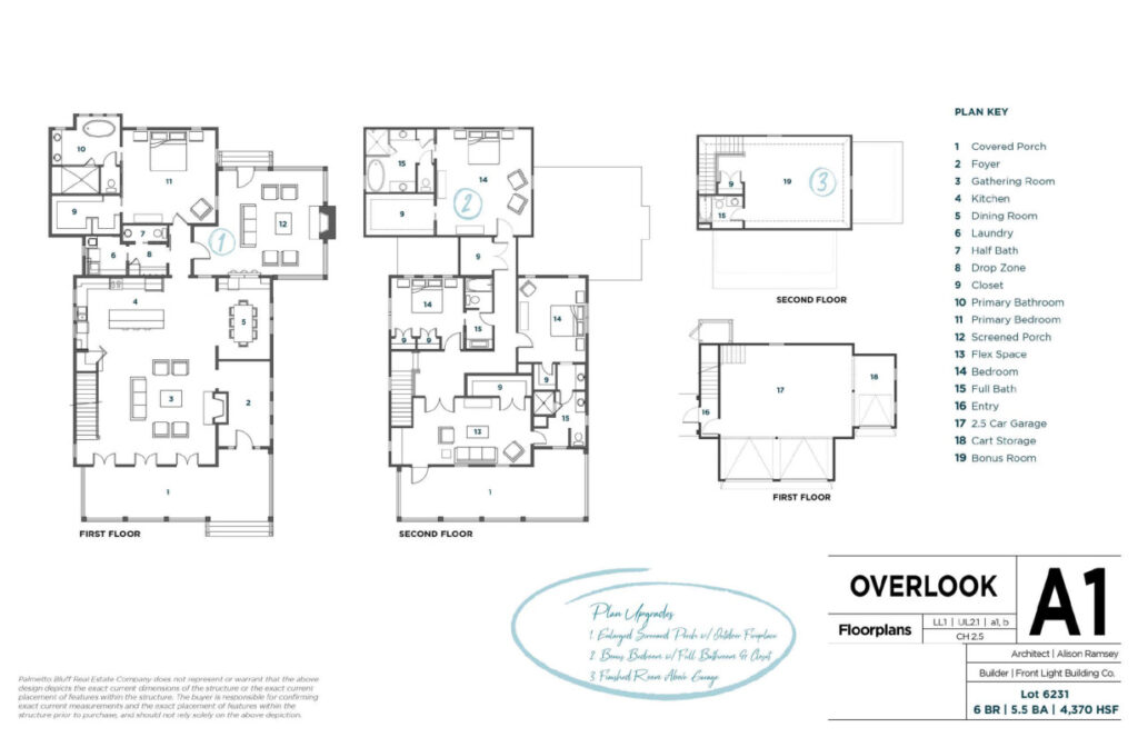 overlook a floorplan reduced