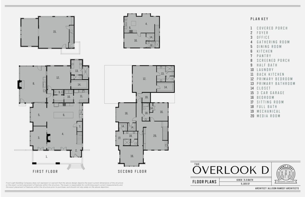 overlook d floor plan 1